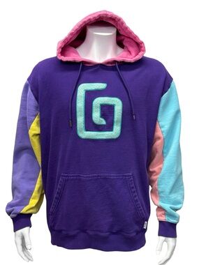 Karl Jacobs Originals 2021 Enchantment Colorblock Hoodie Sweatshirt Size 4XL